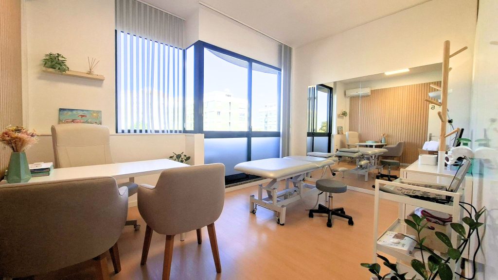 sala tratamento Fisicamente Centro Terapêutico no Porto